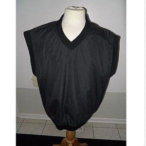 Mens Golf VEST Shirt Black XL Top Sportswear Sports Fuzzy Zoeller Christmas Gift